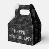 Halloween Spinnenweb Bedankdoosjes (Achterkant)
