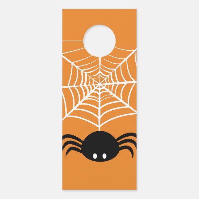 Halloween Spinnenweb  Deurhanger (Voorkant)