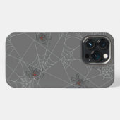 Halloween spinnenweb en pompoenen   iPhone hoesje (Achterkant horizontaal)