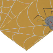 Halloween spinnenweb en pompoenen lange tafelloper (Hoek)