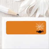 Halloween Spinnenweb Etiket (Insitu)
