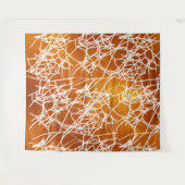 Halloween Spinnenweb Foto Achtergrond Tapijt Wandkleed (Voorkant (horizontaal))