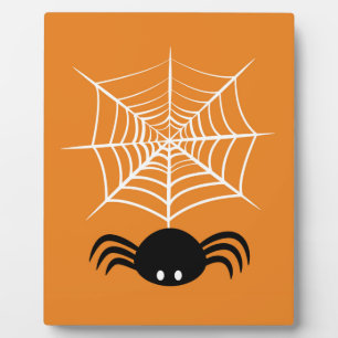 Halloween Spinnenweb Fotoplaat