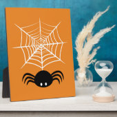 Halloween Spinnenweb Fotoplaat (Zijkant)