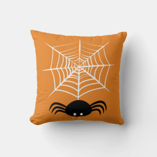 Halloween Spinnenweb Kussen