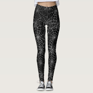 Halloween Spinnenweb Leggings
