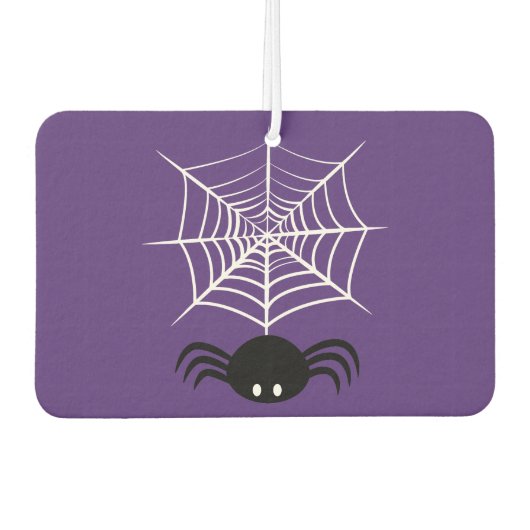 Halloween Spinnenweb  Luchtverfrisser (Voorkant)