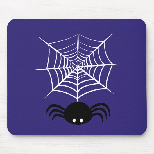Halloween Spinnenweb  Muismat (Voorkant)