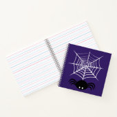 Halloween Spinnenweb  Notitieboek (Binnen)