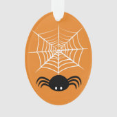Halloween Spinnenweb Ornament (voorkant)