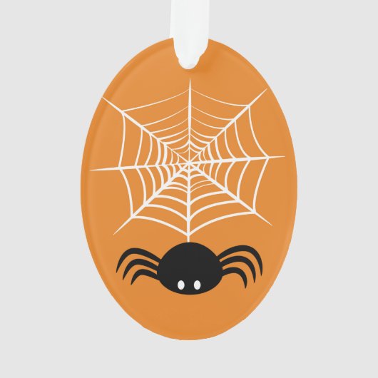 Halloween Spinnenweb Ornament (achterkant)