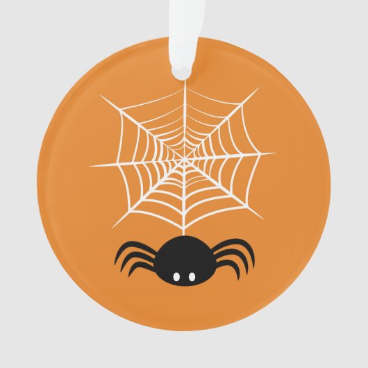 Halloween Spinnenweb Ornament (voorkant)