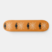 Halloween Spinnenweb Persoonlijk Skateboard (Horizontaal)