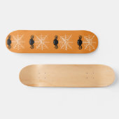 Halloween Spinnenweb Persoonlijk Skateboard (Horizontaal)