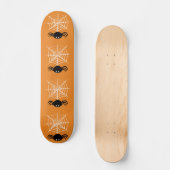 Halloween Spinnenweb Persoonlijk Skateboard (Voorkant)