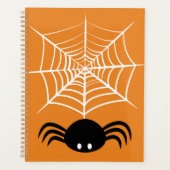 Halloween Spinnenweb Planner (Voorkant)
