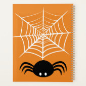 Halloween Spinnenweb Planner (Achterkant)