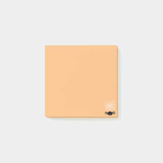 Halloween Spinnenweb Post-it® Notes (Voorkant)