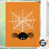 Halloween Spinnenweb Raamsticker (Huis)