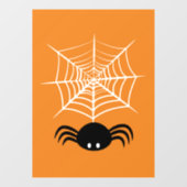 Halloween Spinnenweb Raamsticker (Vel)