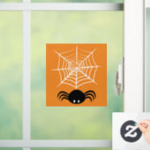 Halloween Spinnenweb Raamsticker (Huis)