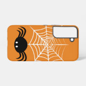 Halloween Spinnenweb Samsung Galaxy Hoesje (Achterkant horizontaal)