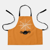 Halloween Spinnenweb  Schort (Voorkant)