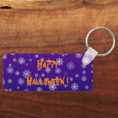 Halloween Spinnenweb Sleutelhanger (Voorkant)