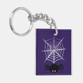 Halloween Spinnenweb Sleutelhanger (Voorkant Links)