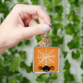Halloween Spinnenweb Sleutelhanger (Hand)