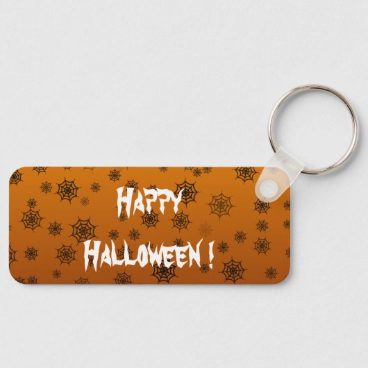Halloween Spinnenweb Sleutelhanger (Voorkant)