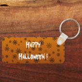 Halloween Spinnenweb Sleutelhanger (Voorkant)