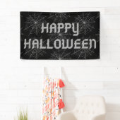 Halloween Spinnenweb Spandoek (Insitu)