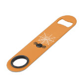 Halloween Spinnenweb Speed Flessenopener (Voorkant Gekanteld)