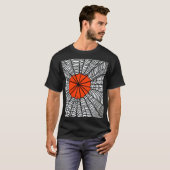 Halloween Spinnenweb T-shirt (Voorkant volledig)