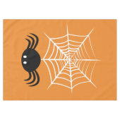 Halloween Spinnenweb Tafelkleed (Voorkant (Horizontaal))