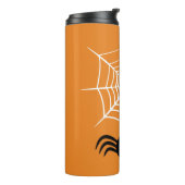 Halloween Spinnenweb Thermosbeker (Gedraaid links)