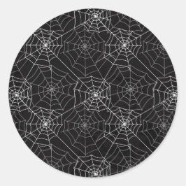 Halloween spinnenwebpatroon | STICKER