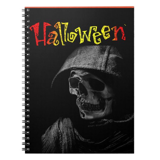 Halloween Spiraal Notebook Notitieboek (Voorkant)