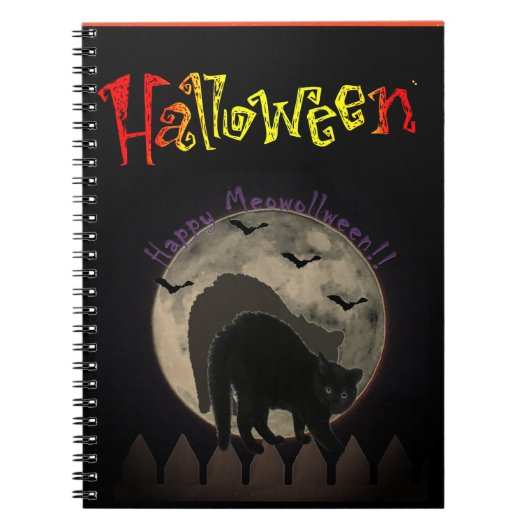Halloween Spiral Notitieboek (Voorkant)