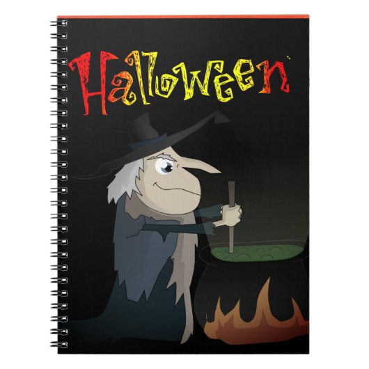 Halloween Spiral Notitieboek (Voorkant)