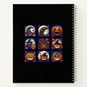 Halloween Spiral Notitieboek (Achterkant)