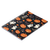 Halloween Spiral Photo Notitieboek (Linkerzijde)