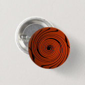 Halloween Spiral Ronde Button 3,2 Cm (Voorkant /achterkant)