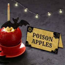 Halloween Spirit Board Gothic Gevouwen Etiket Plaatskaartje