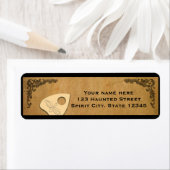 Halloween Spirit Board Party Adreslabel Etiket (Insitu)