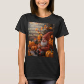 Halloween Spirit en Gnome nodigen uit. T-shirt (Voorkant)