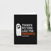 Halloween Spirit Happy Ghost Funny Halloween Kaart (Voorkant)