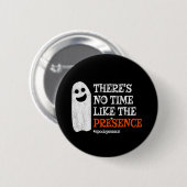 Halloween Spirit Happy Ghost Funny Halloween Ronde Button 5,7 Cm (Voorkant /achterkant)