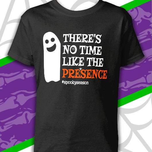 Halloween Spirit Happy Ghost Funny Halloween T-shirt